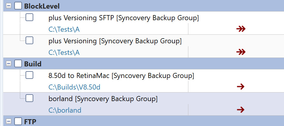권한이 제한된 사용자가 볼 수 있는 프로필을 보여주는 스크린샷.
