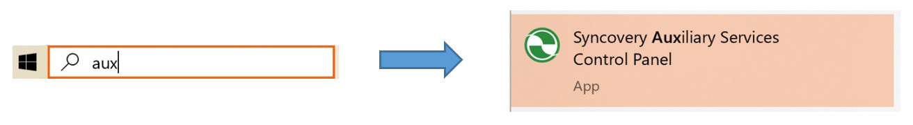 보조 서비스 CPL을 시작하는 방법을 보여주는 스크린샷